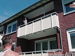 german lonely housewife get seduced from neighbor